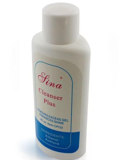 Nước lau sơn móng gel, móng đắp  Sina chai 65ml