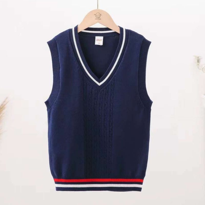 (26-55kg)Áo len gile size đại cho bé(mới về)