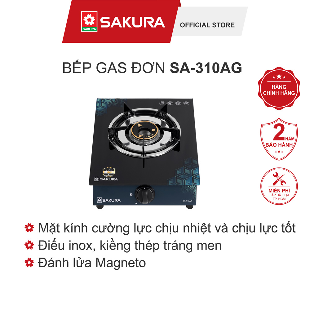 Bếp Gas Đơn SAKURA SA-310AG