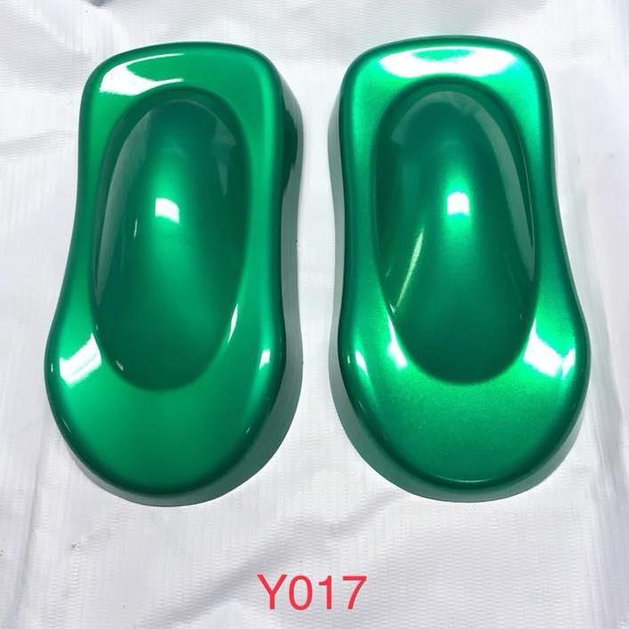Sơn samurai xanh candy - Combo màu xanh Lục bảo Y017 sơn samurai