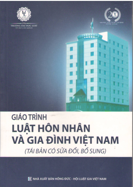 Giáo trình luật hôn nhân và gia đình Việt Nam