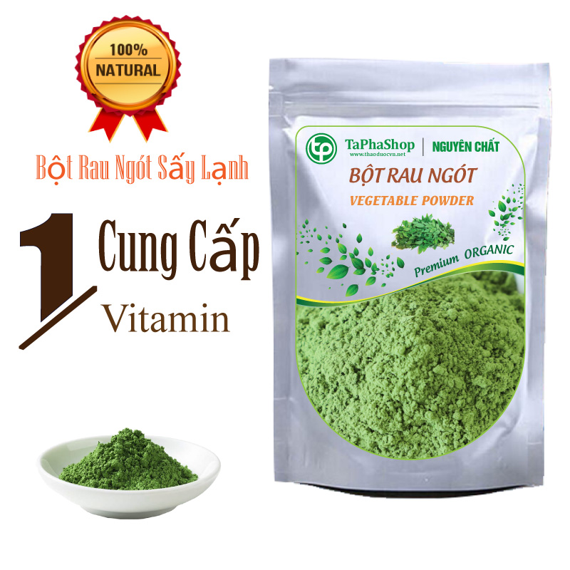 Bột Rau Ngót 100g - Thảo Dược Tấn Phát