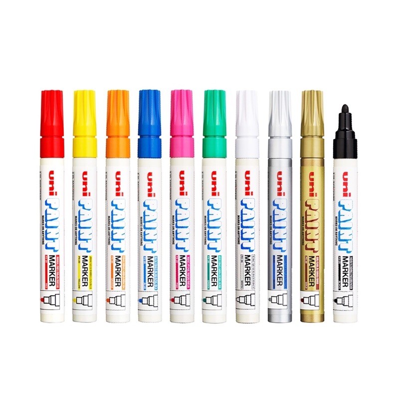 ( Chính hãng ) Bút sơn Uni Paint Marker PX20 Nét lớn 2.2-2.8mm