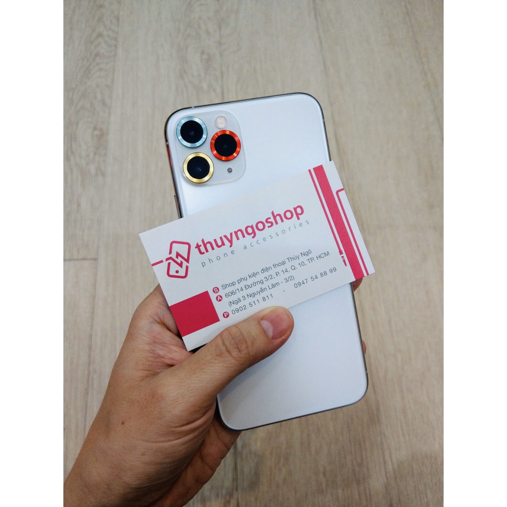 [HCM]Viền camera không kính phối màu Iphone 11 / 11 pro / 11 pro max