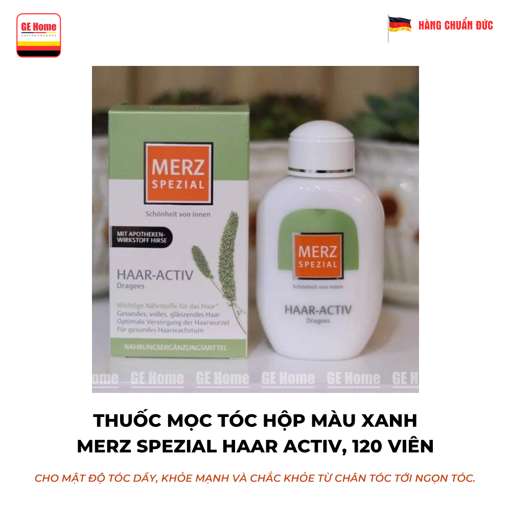 MERZ sản phẩm chăm sóc toàn diện cho tóc