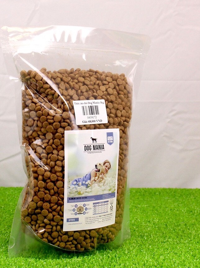 Thức ăn hạt cho chó mọi lứa tuổi Dog Mania 1kg
