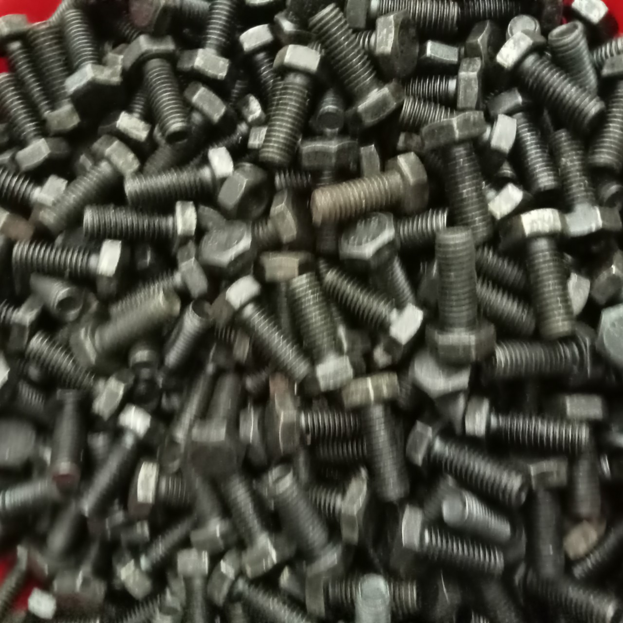 Combo 10 Bulon thép đen 8 li dài 2 cm ốc kèm tán 8x20mm