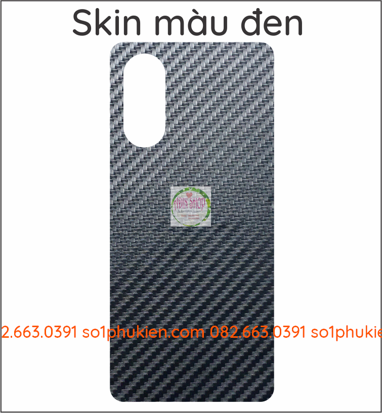 Miếng dán mặt lưng skin carbon Xiaomi Redmi K40 Gaming