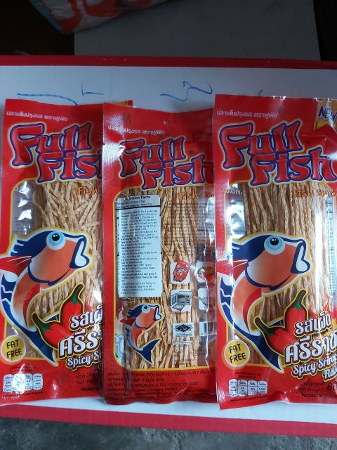 Cá khô sợi Full Fish 70g thái lan 4 vị( Mẫu mới)