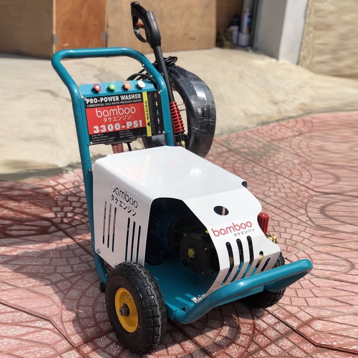 Máy Rửa Xe Cao Áp 3.5kw Bamboo 3300PSI (Piston Sứ)
