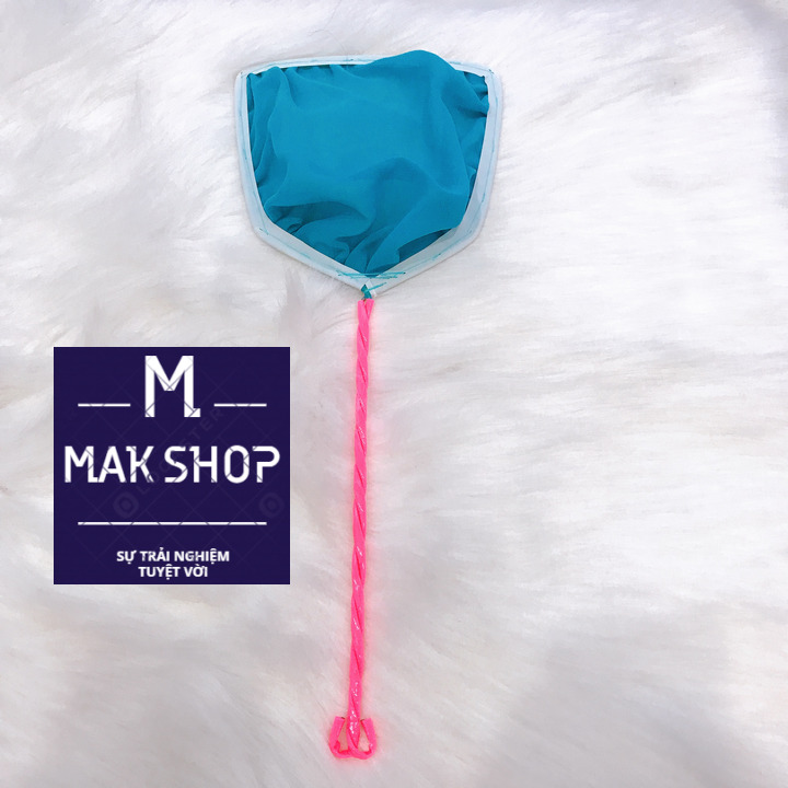 Vợt vớt cá cho hồ cá cảnh, hồ thủy sinh miệng vợt 12cm dài 30cm