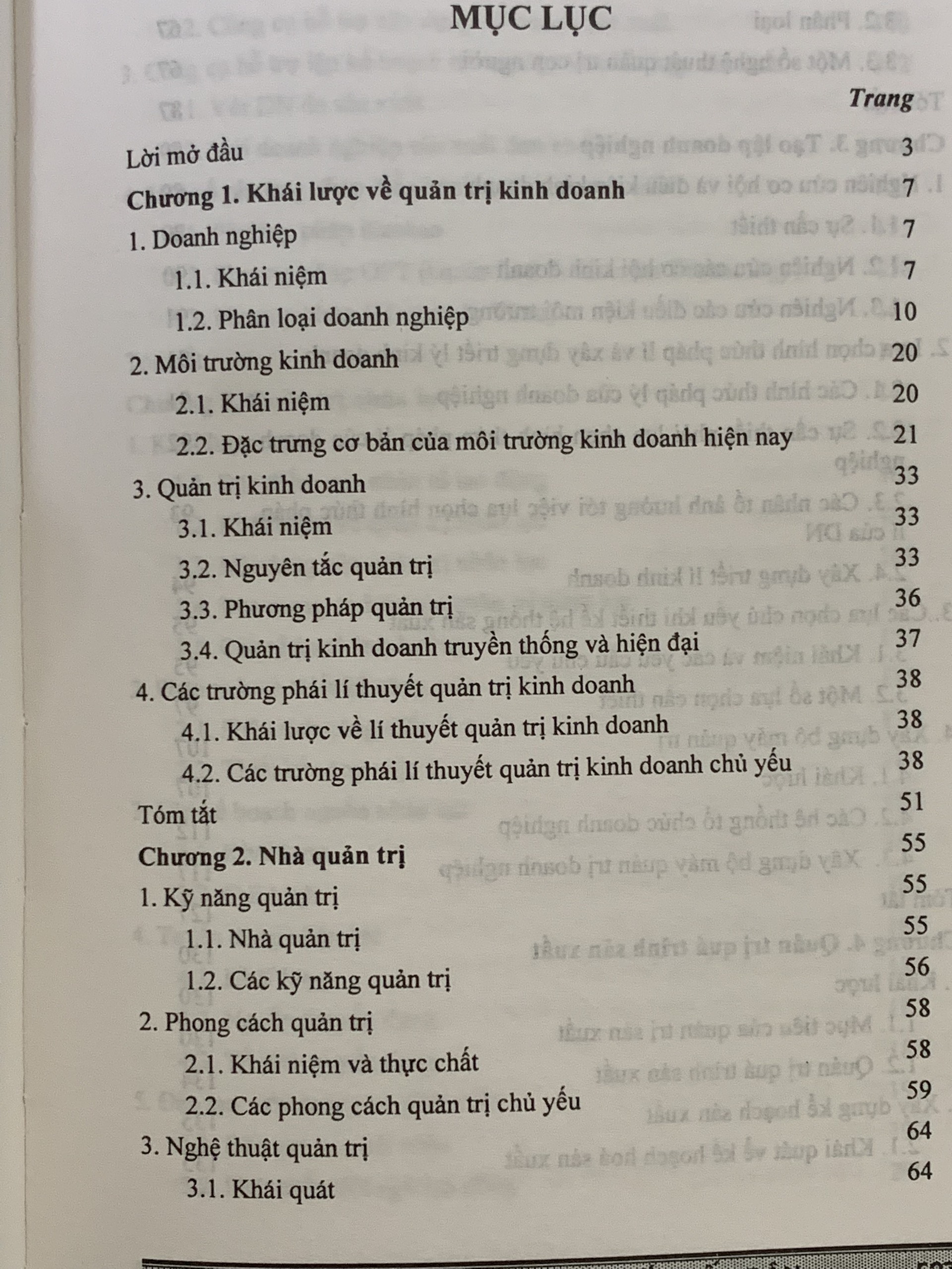 Quản Trị Kinh Doanh ( Nguyễn Thành Độ )