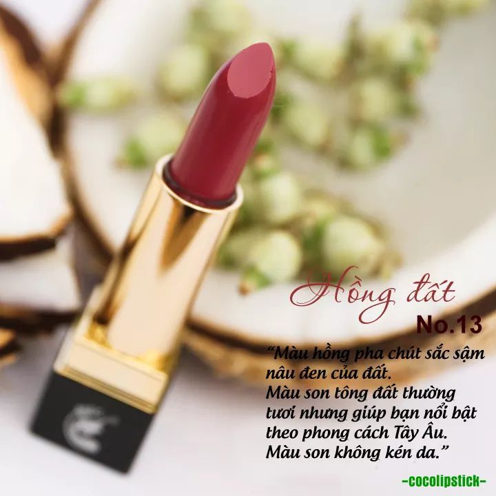 son môi dầu dừa Bến Tre