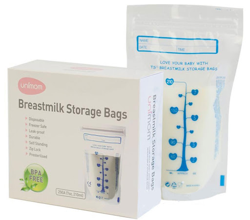 Túi trữ sữa mẹ COMPACT Hàn Quốc ( 20 túi/ 1 hộp; mỗi túi 210ml)