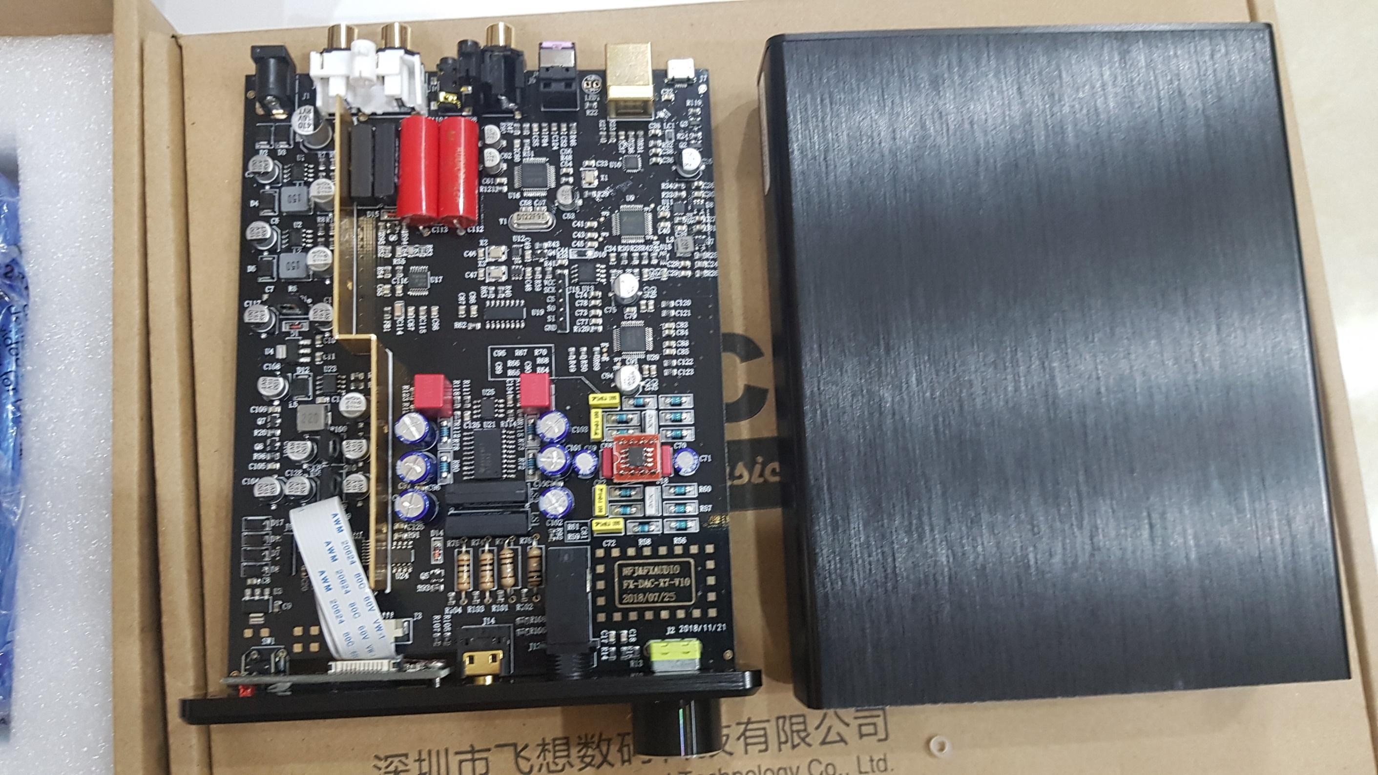 Bộ giải mã cao cấp FX-AUDIO DAC X7 32Bit/384khz DSD