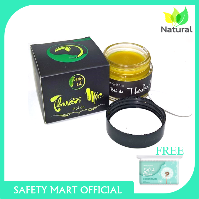 Cao lá thuần mộc Thanh mộc hương - Tặng tăm bông gói 100 que cao cấp