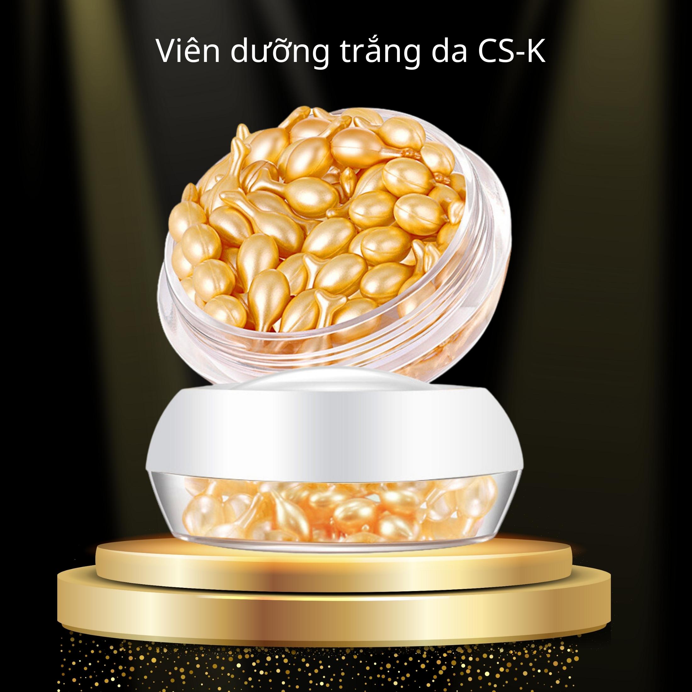 Serum Dưỡng Trắng Da Tinh Chất Nhau Thai Cừu Fulleren CSK 30 Viên, Serum Dưỡng Ẩm Sâu, Thu Nhỏ Lỗ Chân Lông, Nuôi Dưỡng Và Phục Hồi Làn Da, Mang Lại Làn Da Tràn Đầy Sức Sống