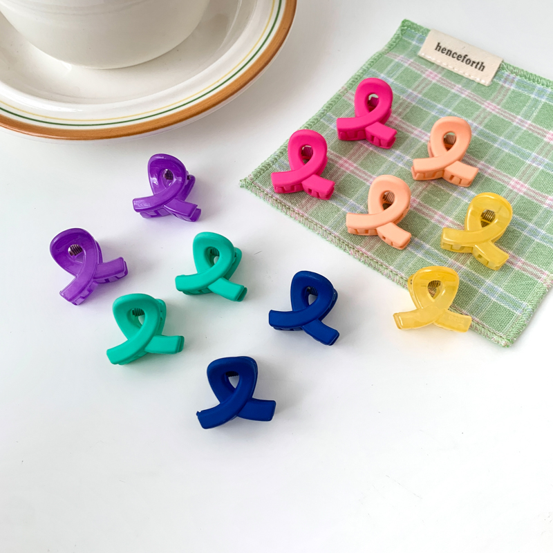 LINDREAM Kẹp tóc càng cua mini màu sắc dễ thương cho bé gái