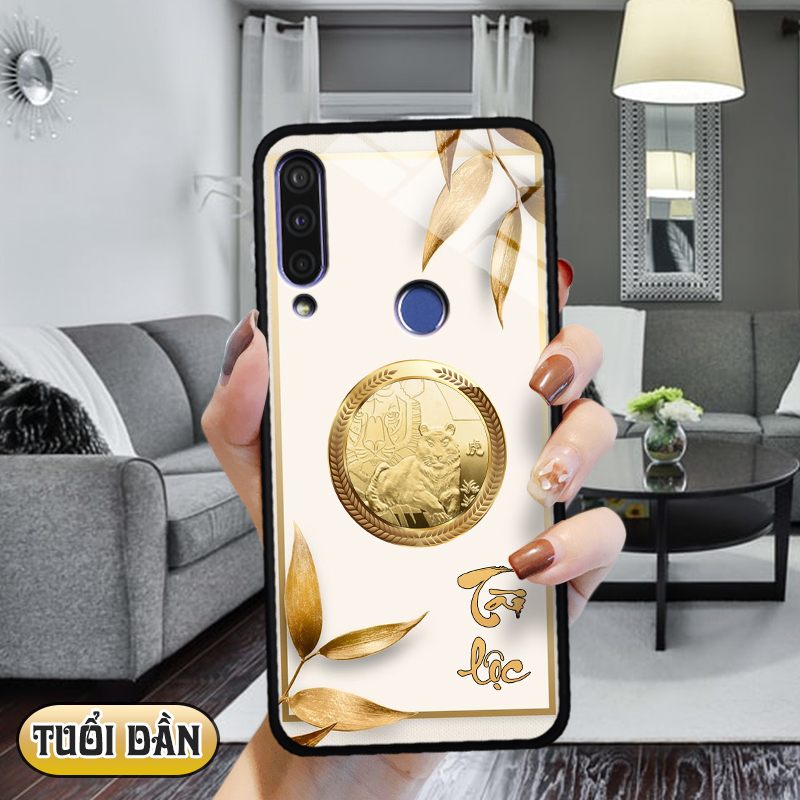 Ốp lưng kính 12 con giáp cho VSMART JOY 3
