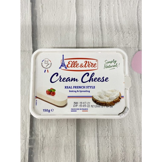Cream Cheese (phô mai kem) Elle & Vire 150g