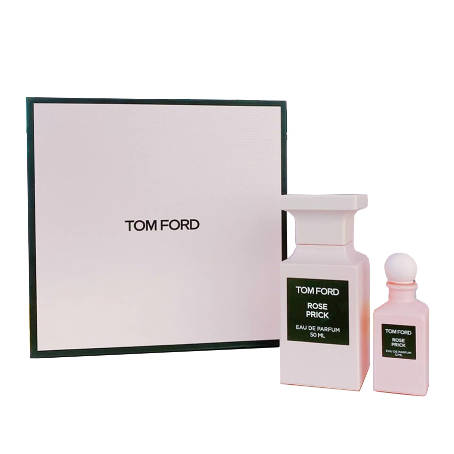 Hộp nước hoa nữ Tom Ford Rose Prick Eau De Parfum của Thụy Sĩ gồm 1 chai  12ml và 50ml 
