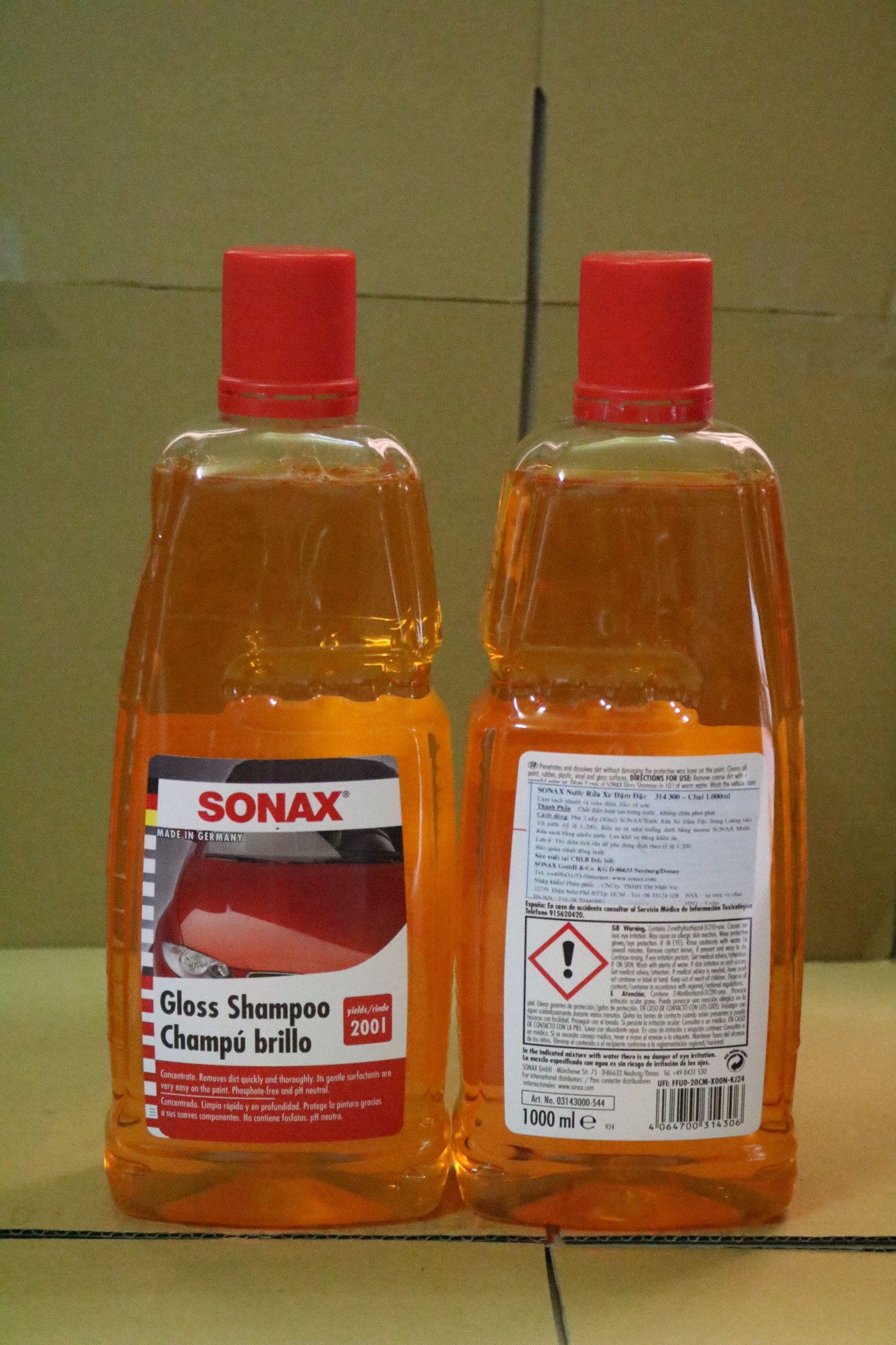 [HCM]Sonax rửa xe - 1L