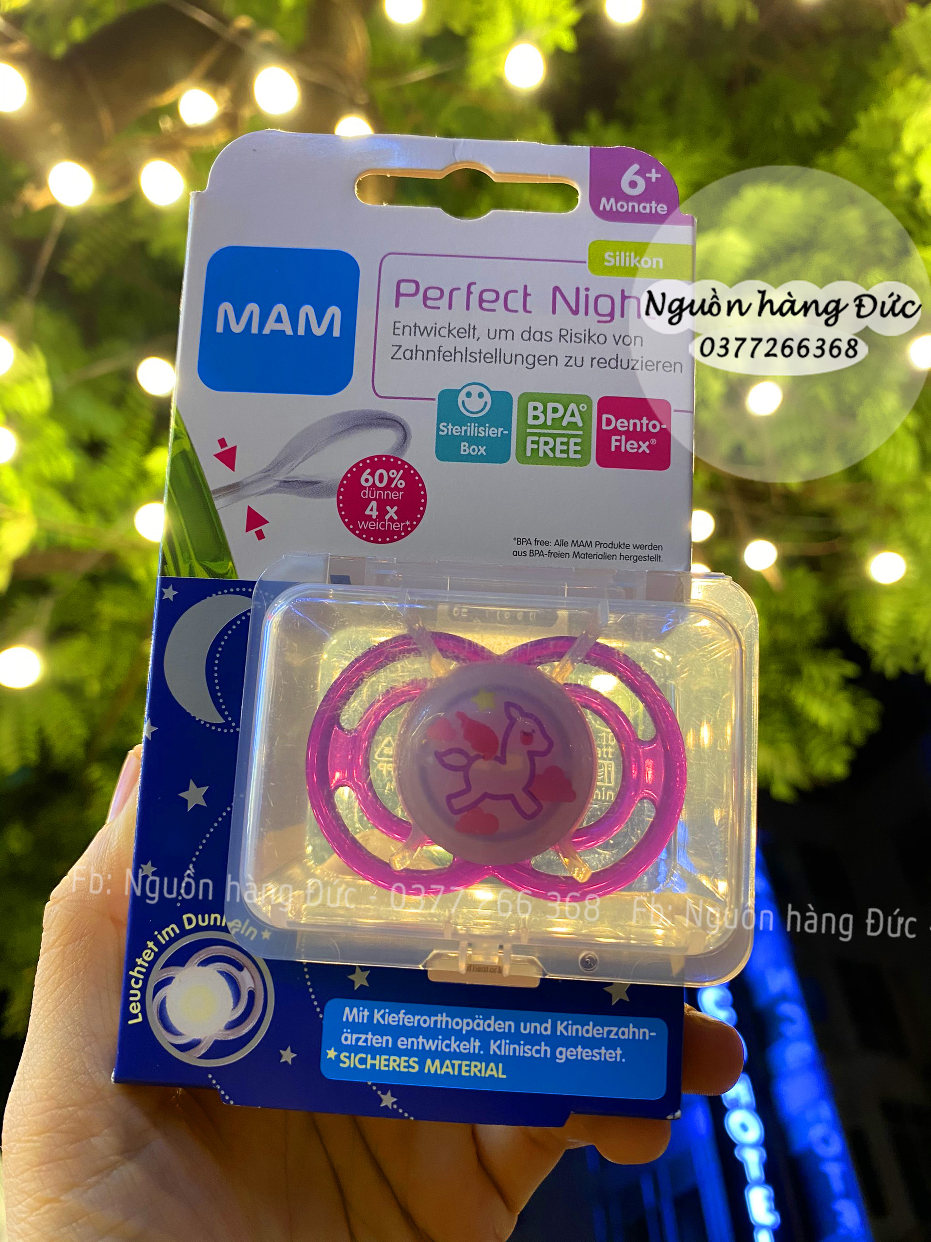 Ti giả mam perfect night 6-16m