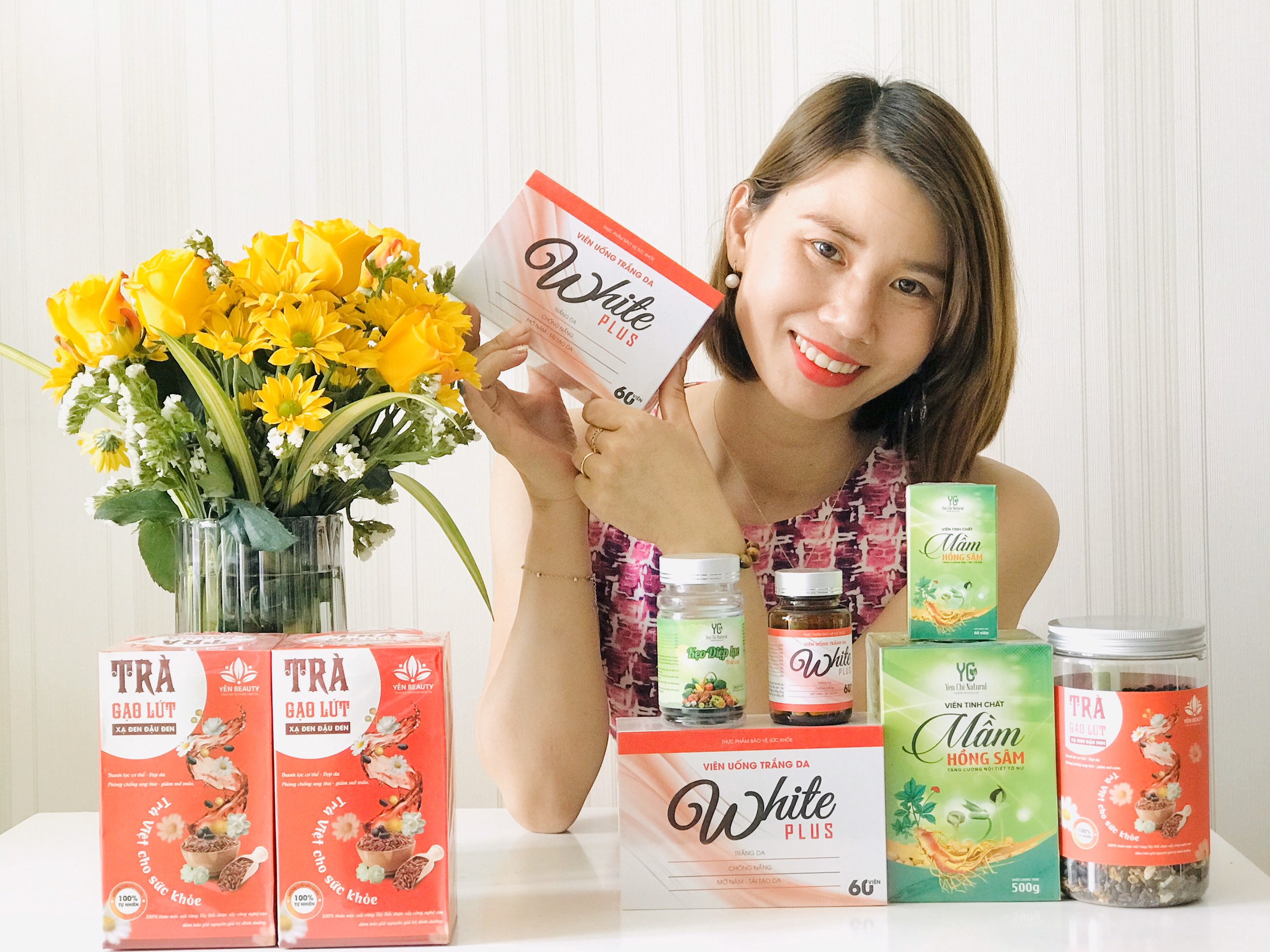 COMBO 3 HỘP TRÀ GẠO LỨT XẠ ĐEN ĐẬU ĐEN