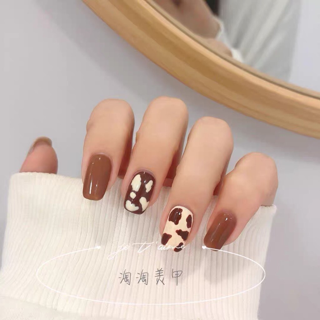 Nailbox thiết kế kèm họa tiết -  Chubby Nail - A92