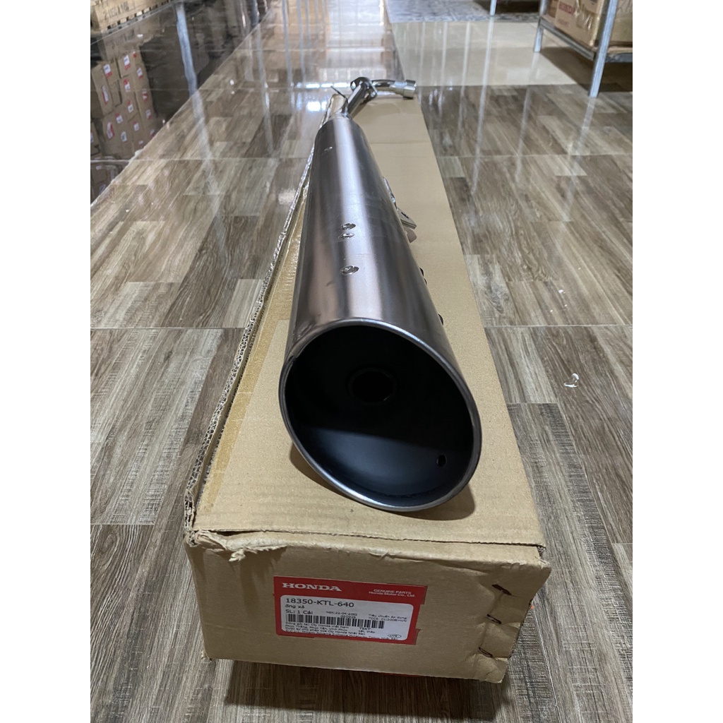 Bô, ống xả Wave RS 100 không tai  (18350KTL640)