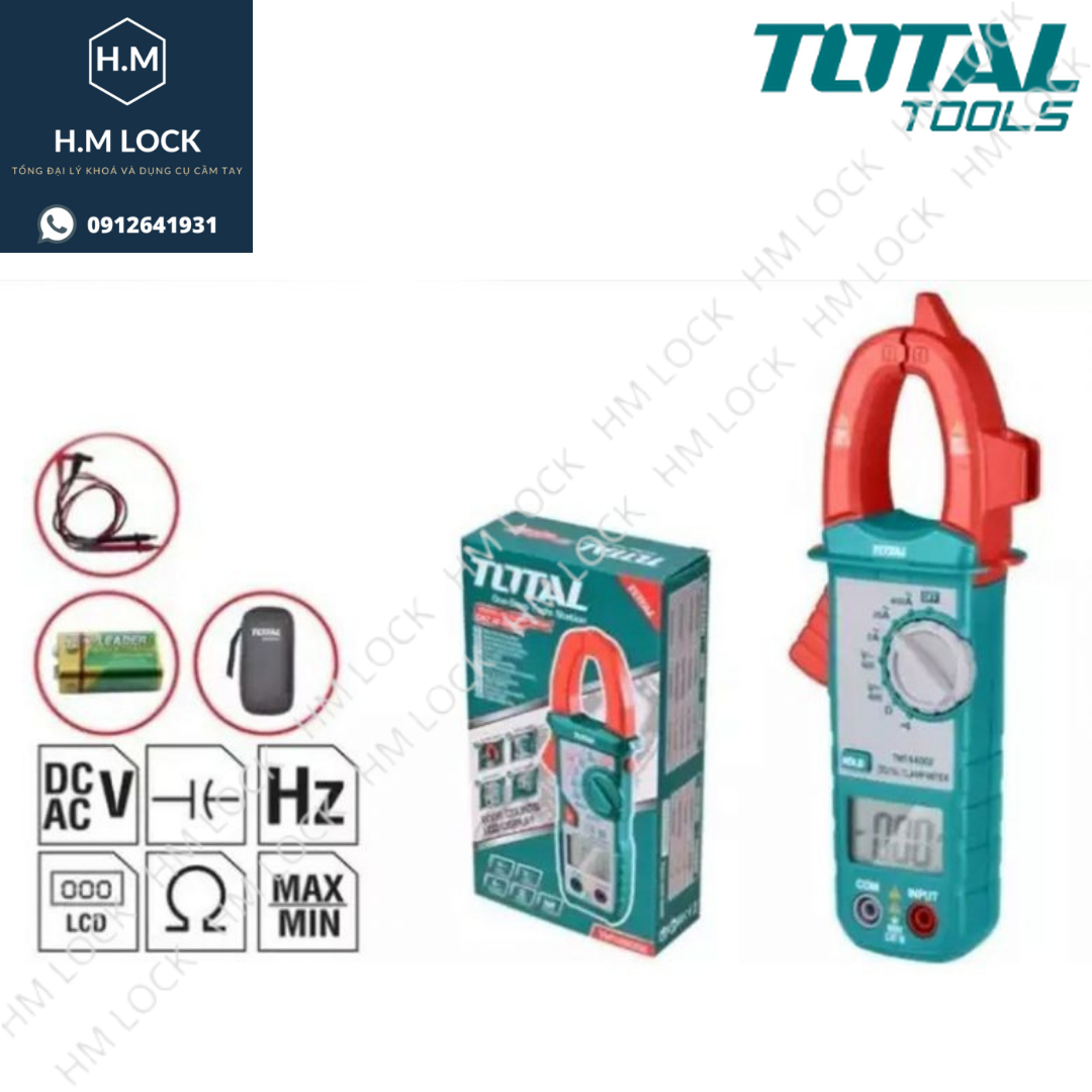 AMPE KÌM ĐO AC KỸ THUẬT SỐ TOTAL - TMT46003 - HM LOCK