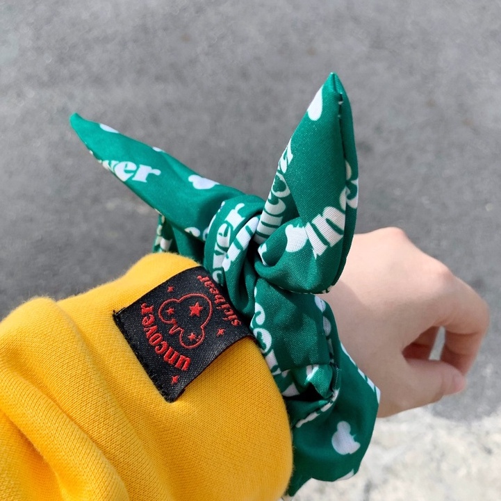 Uncover Sici Bear [Set 3 chiếc] Cột Tóc Scrunchie Uncover