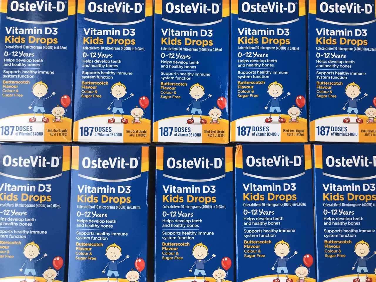 Vitamin D3 - Ostevit Kids Drops 0 - 12 years
