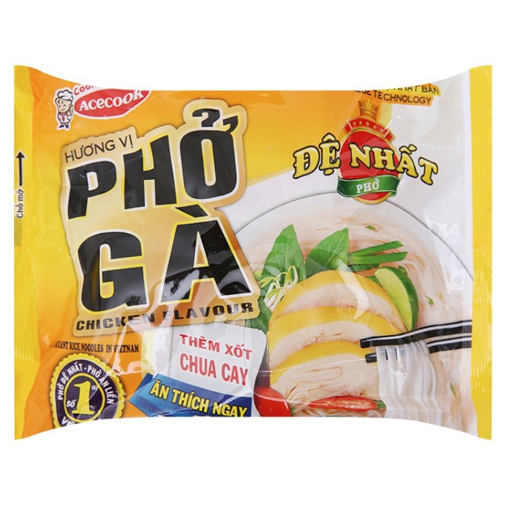 Phở Bò ,Gà Đệ Nhất Thùng 30 gói x65g
