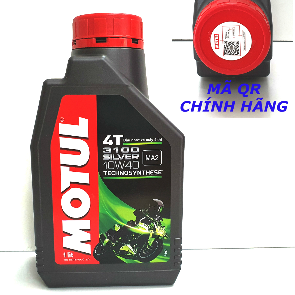 Nhớt xe số cao cấp MOTUL 3100 Silver 4T 1L