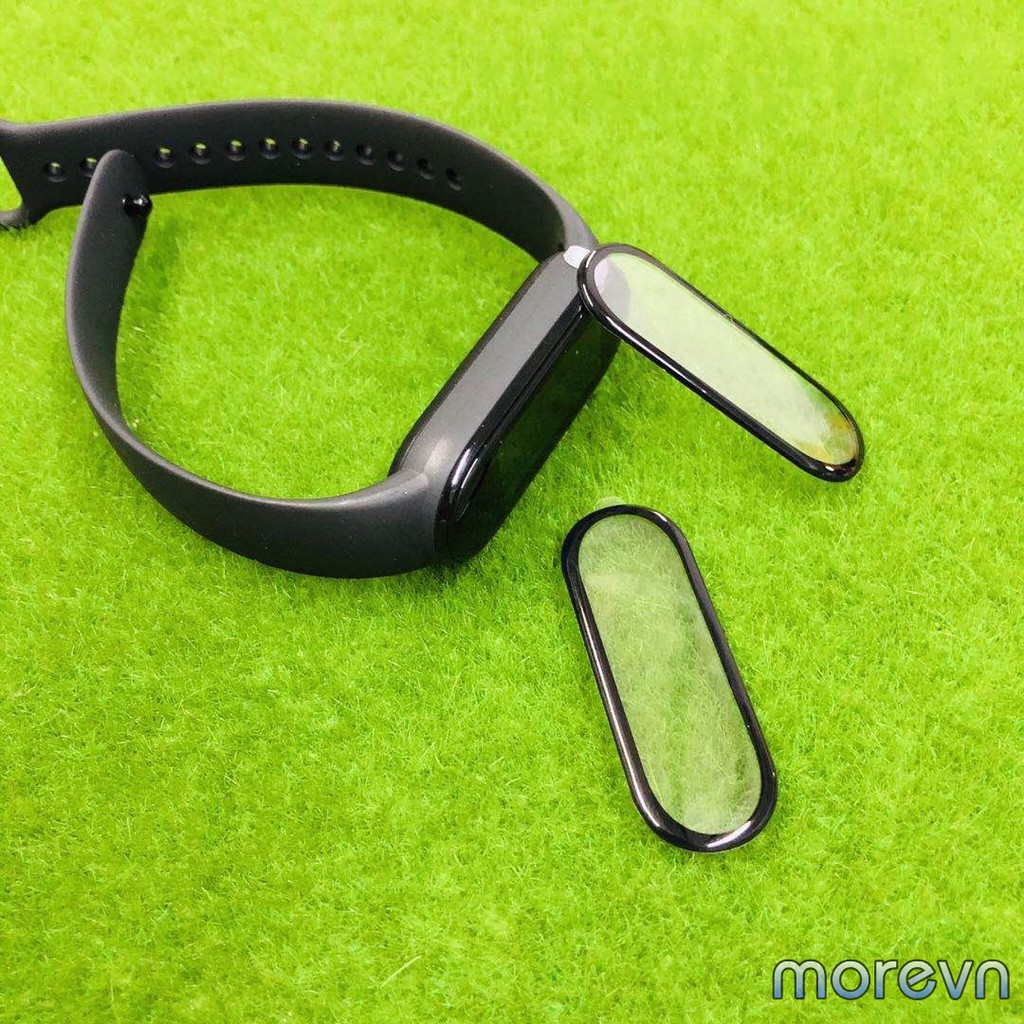 Miếng Dán Miband 5, Miband 4 3D Full Màn Viền Đen Dán Dẻo Full Màn Mi Band 4,5