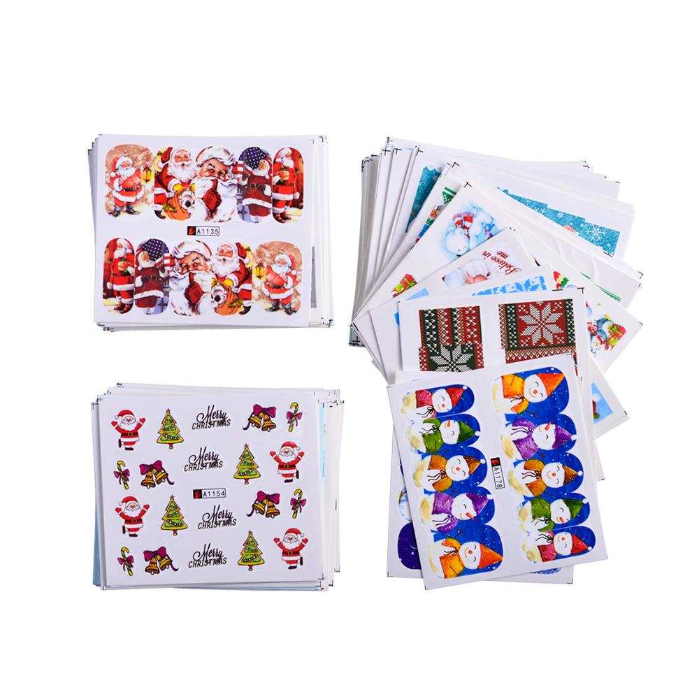 [HCM]Set 5 tấm sticker dán nước Noel