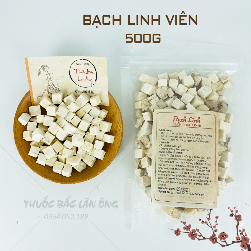 Bạch linh viên 500g