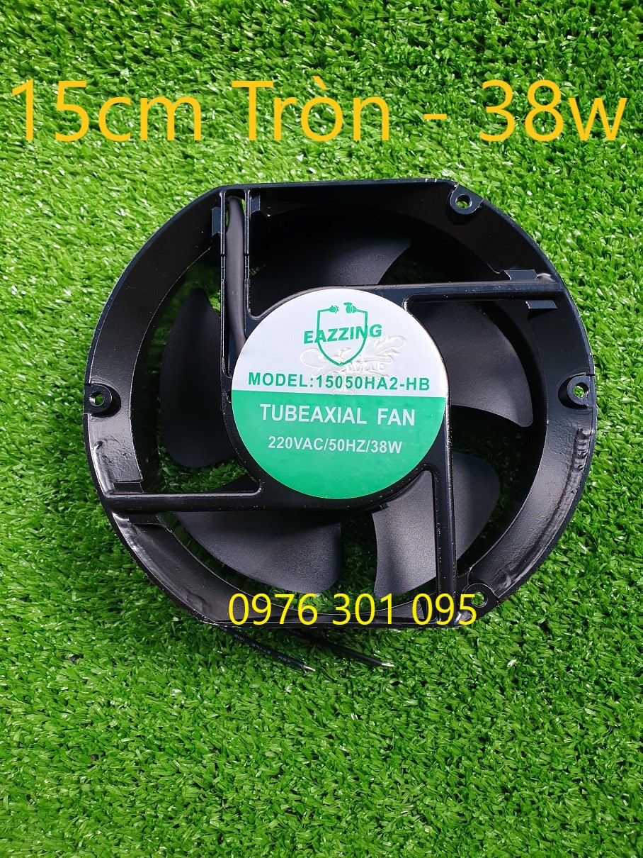 Quạt Hút Mùi Thông Gió Thoáng Khí 220v 15cm - 16cm kim loại