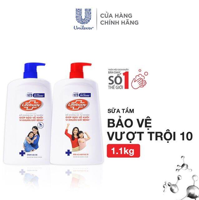 Sữa Tắm Lifebuoy Chai 1,1Kg