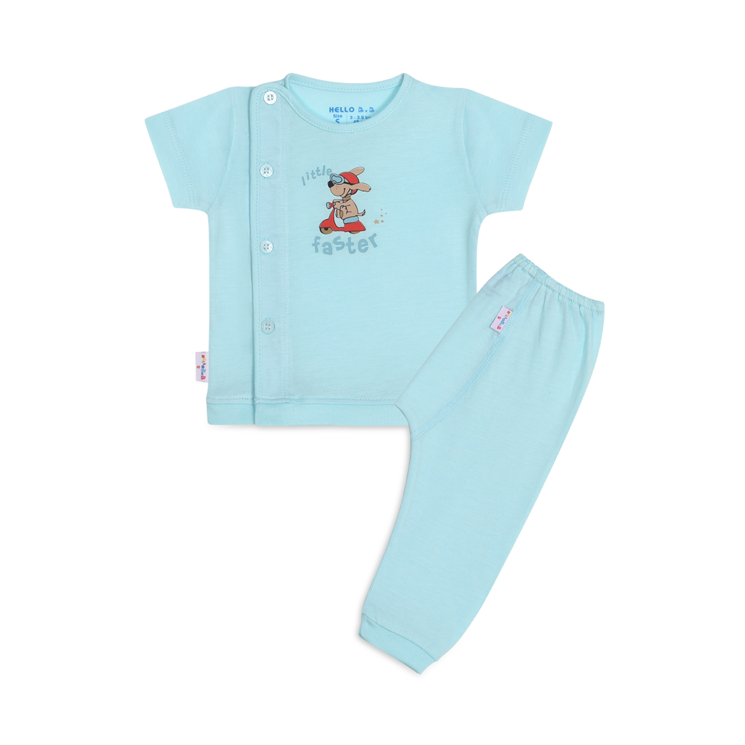 BỘ SƠ SINH BÁC SĨ BO TAY NGẮN 1327- HELLO BB