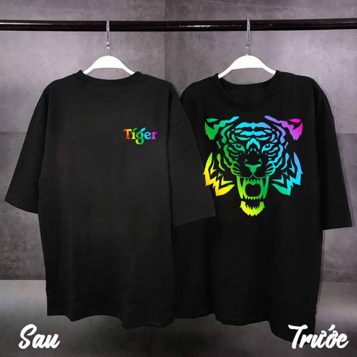 [HCM]ÁO THUN PHẢN QUANG 7 MÀU TAY LỠ TIGER NAM NỮ