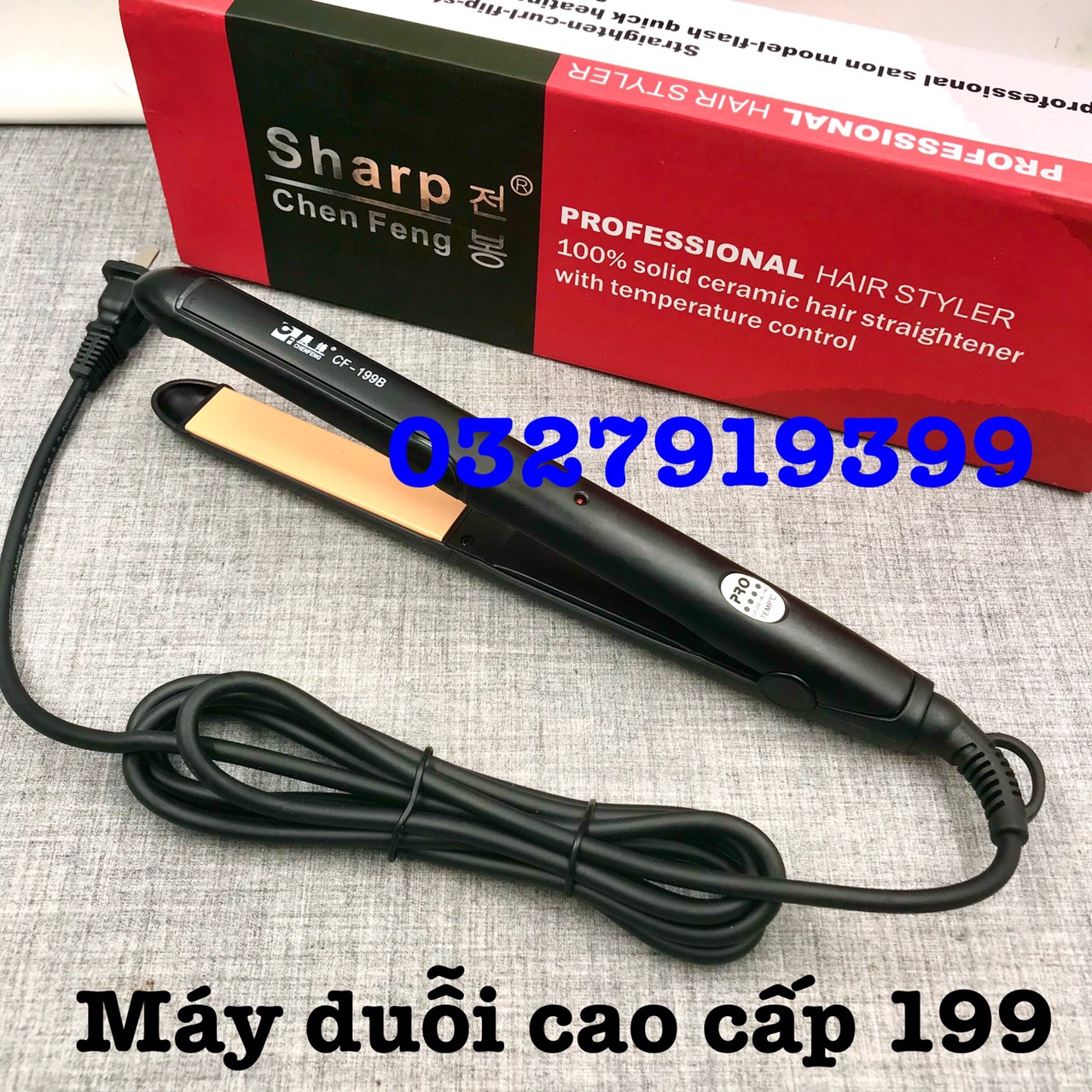 ✅tặng kẹp✅ Máy duỗi tóc , uốn cụp chuyên nghiệp bản nhỏ 199