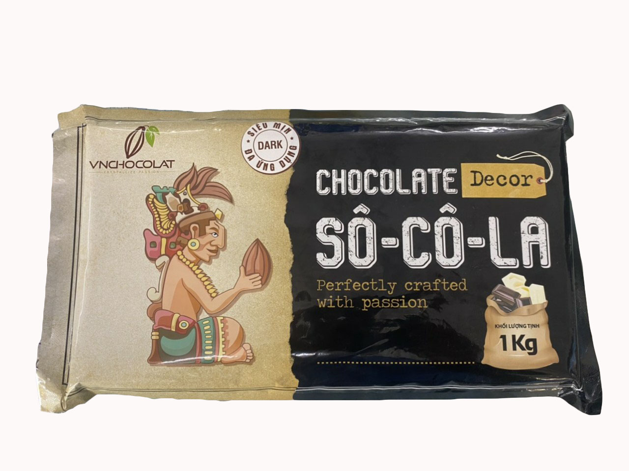 Socola Đen Decor VNChocolat Túi 1kg