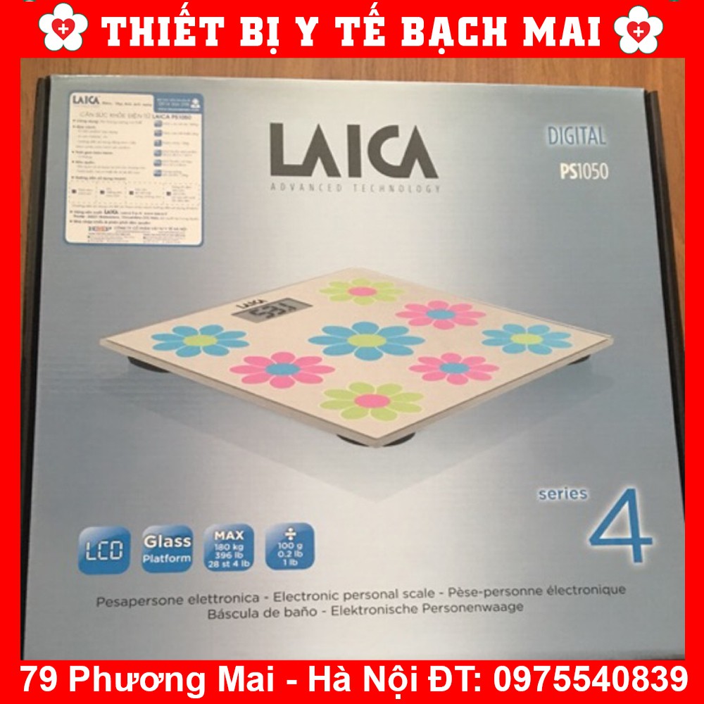Cân Sức Khỏe Điện Tử Laica PS1050 [Cân Tới 150Kg]