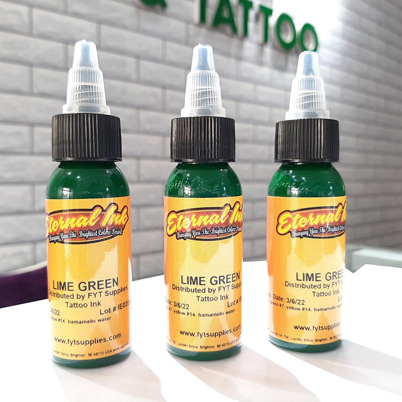 MỰC XĂM HÌNH ENTERNAL INK LIME GREEN 30ML