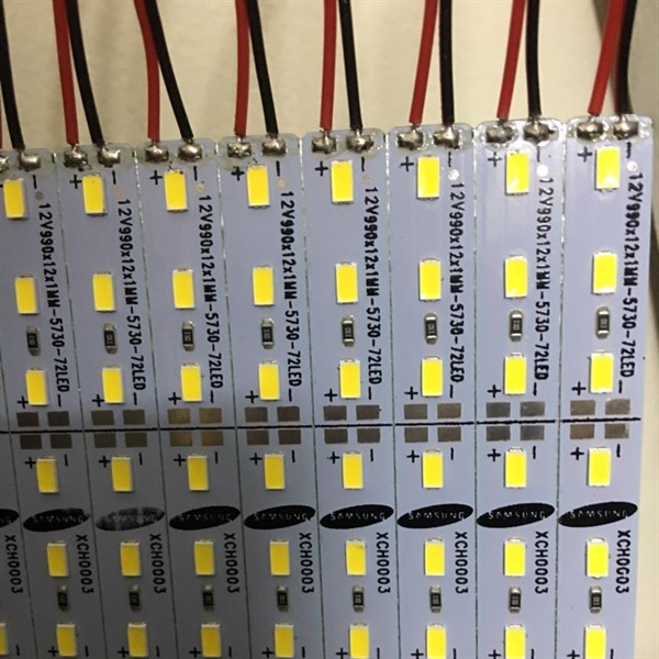 Led thanh 12V 5054 Siêu Sáng màu trắng- vàng- xanh dương- xanh lá