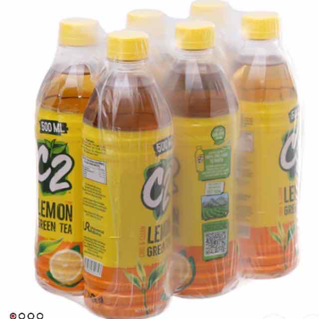 LỐC 6 CHAI TRÀ C2 ĐỦ VỊ 455ML