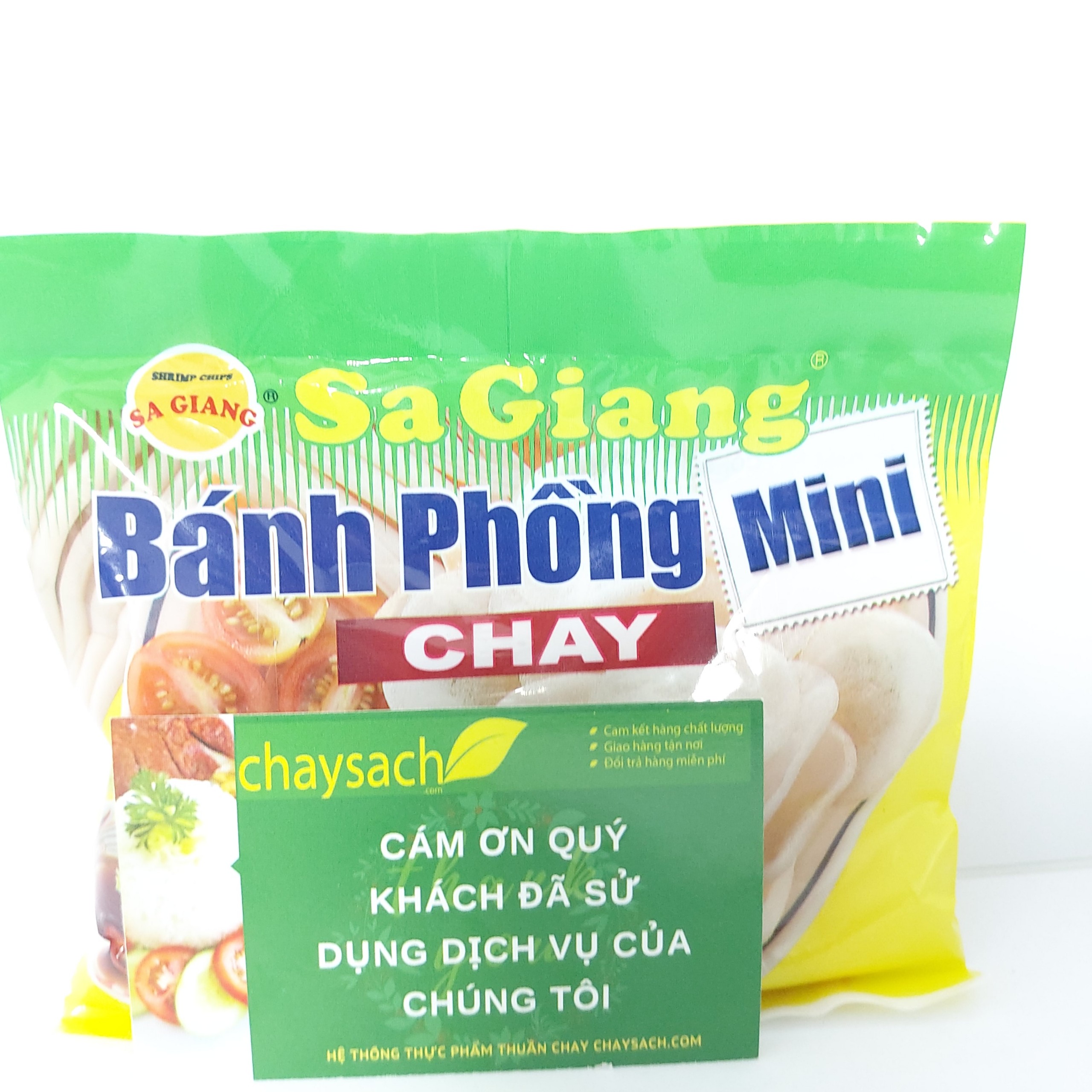 BÁO GIÁ BÁNH PHỒNG GIÒN NHÂN VIỆT QUẤT BAHLSEN 100G | Shopee Lazada Sendo Tiki mới nhất 34 Bánh Phồng mini Chay 100g Sa Giang giòn rụm - Chayhome - Thực phẩm chay, đồ chay, món chay, ăn vặt chay, bánh phồng chay