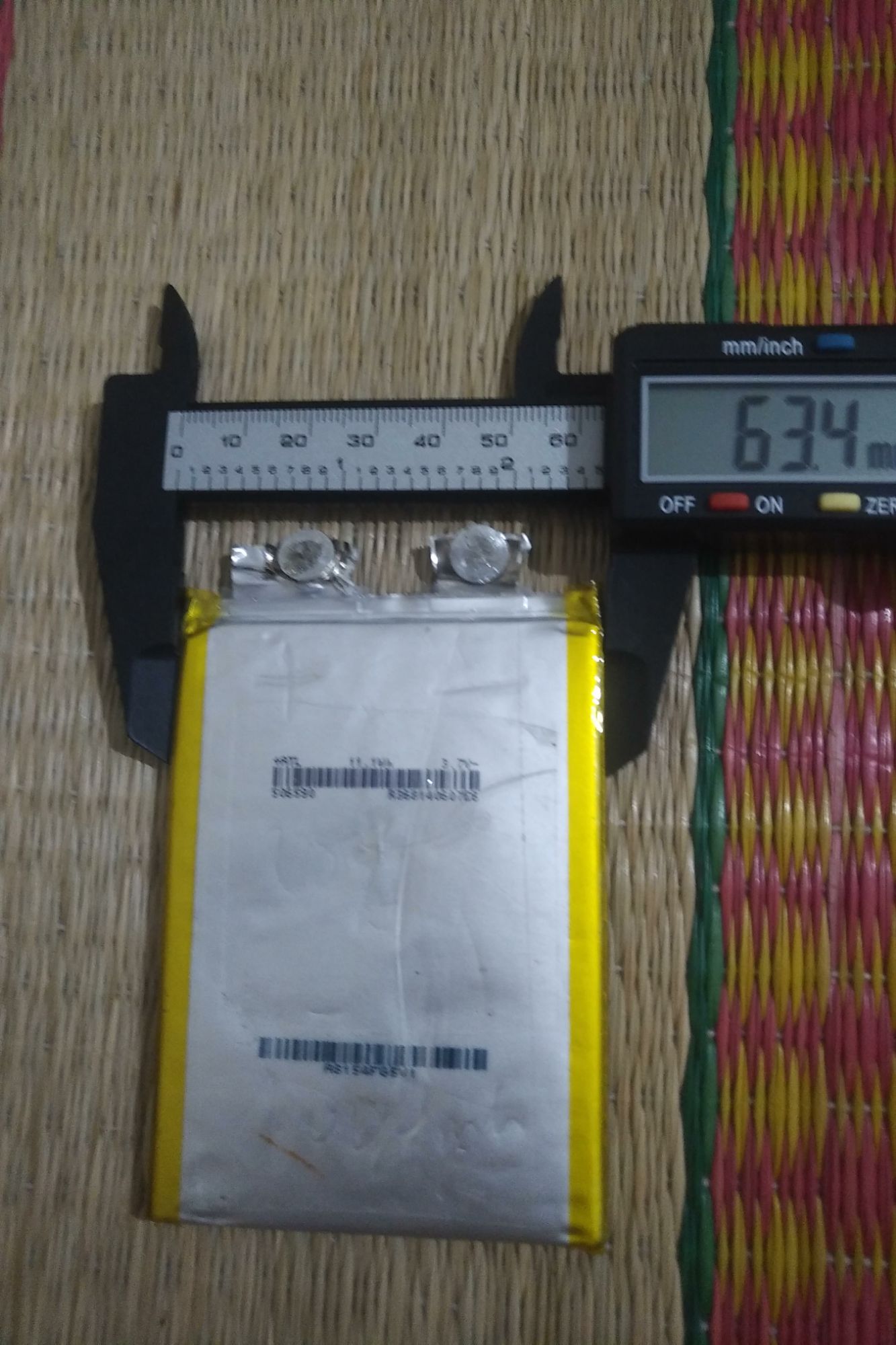 Pin lithium 1000 mah 3,7v - Pin lipo